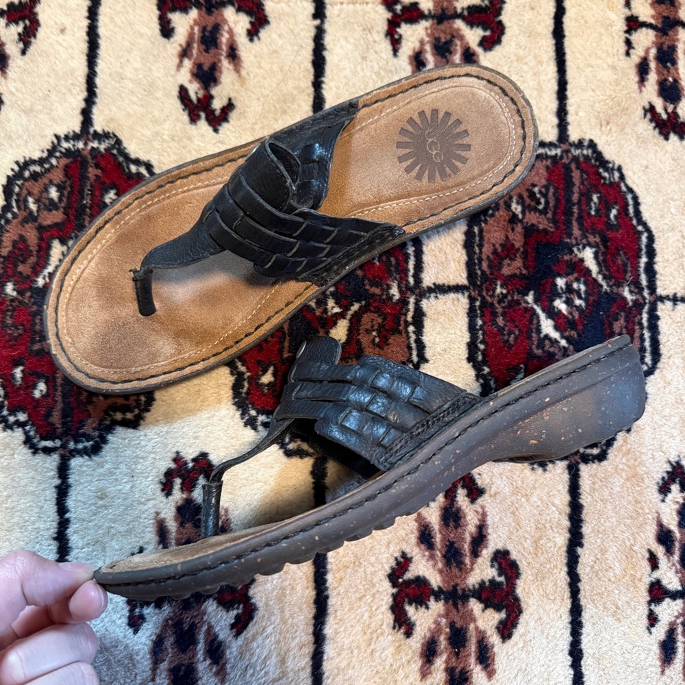 UGG Australia Jenaya Sandals Black